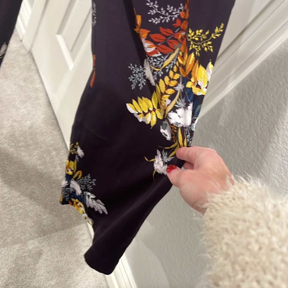 Madewell silk-like wide leg jumpsuit - pristine condition - size S - Picture 9 of 9